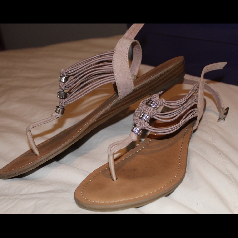 Fairly Worn Madden Girl Sandals (with box)